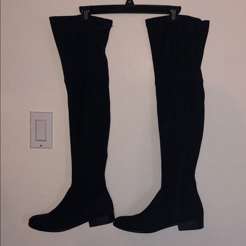 Knee High black boots